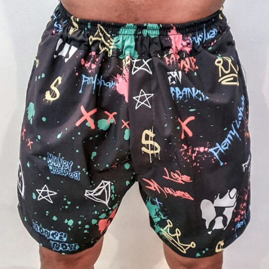 Shorts Praia Tactel Estampado | Pierry Lohan - BT02