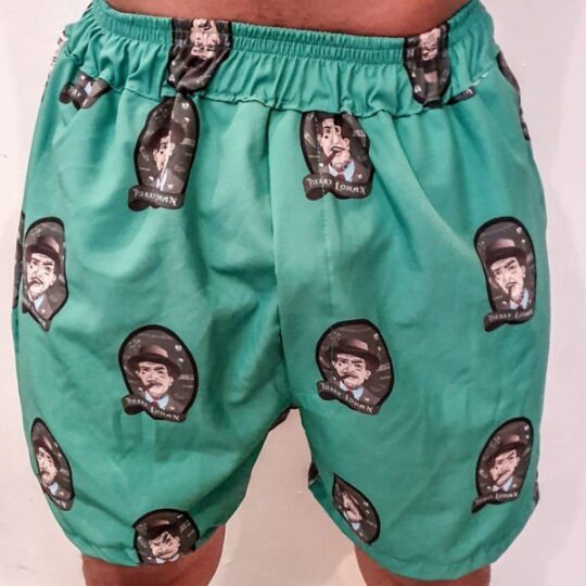 Shorts Praia Tactel Estampado | Pierry Lohan - BT10