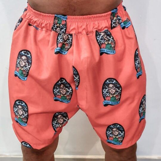 Shorts Praia Tactel Estampado | Pierry Lohan - BT13