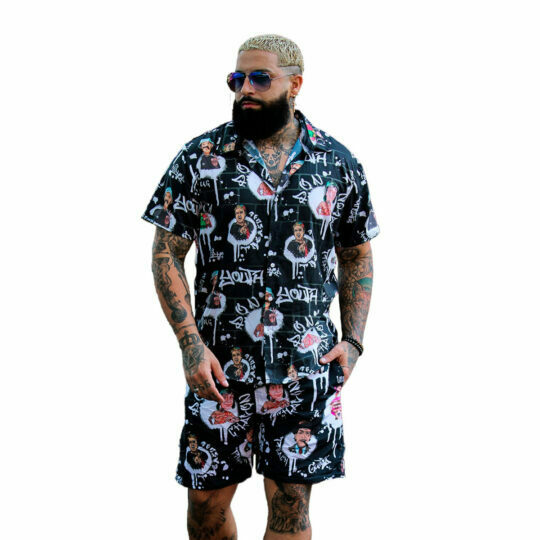 Camisa de Praia Turma do Chaves Gang Pierry Lohan - CS01